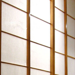 Drvena japanska vrata za spavacu sobu