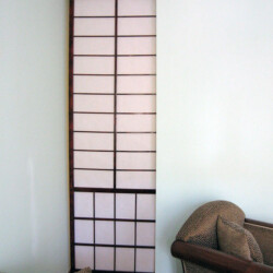 Drvena japanska vrata za spavacu sobu