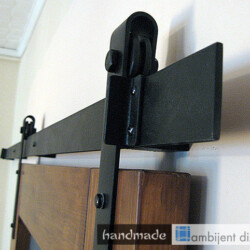 Šina za drvena vrata sa staklom