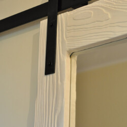 Drvena klizna vrata sa ogledalom