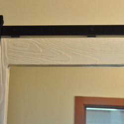 Drvena klizna vrata sa ogledalom